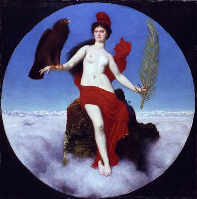 Wolność autorstwa Arnold Böcklin