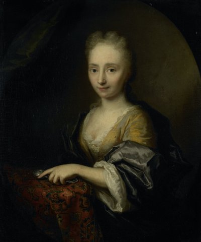 Portret kobiety autorstwa Arnold Boonen (attributed to)