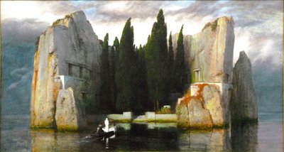 Niemiecki: Die Toteninsel Wyspa umarłych autorstwa Arnold Böcklin
