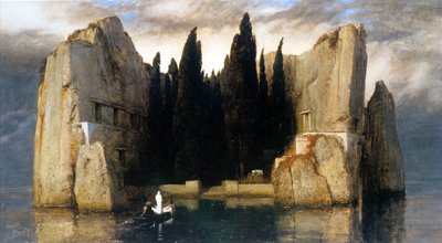 Niemiecki: Die Toteninsel Wyspa umarłych autorstwa Arnold Böcklin