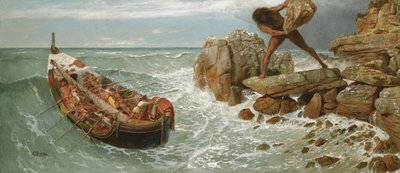 Odyseusz i Polifem, 1896 autorstwa Arnold Böcklin