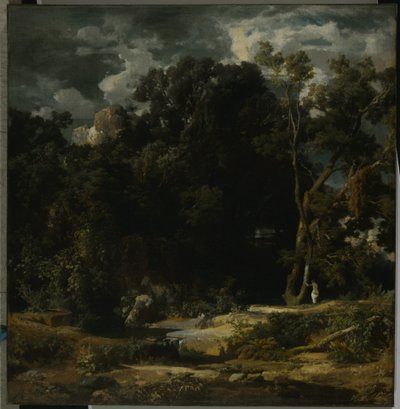 Krajobraz rzymski autorstwa Arnold Böcklin