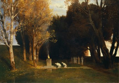 Święty gaj, 1882. autorstwa Arnold Böcklin