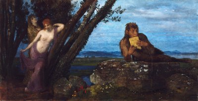 Wiosenny wieczór, 1879 autorstwa Arnold Böcklin