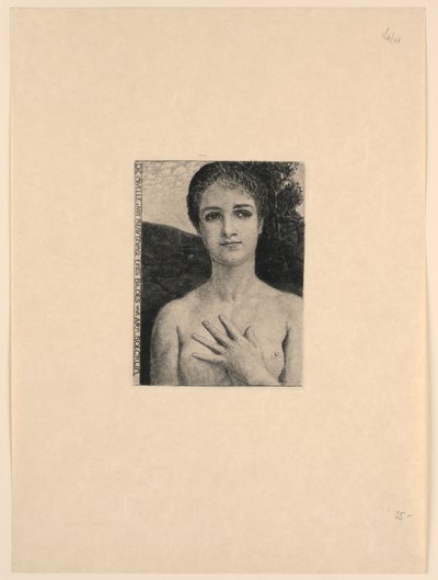 Kobieta autorstwa Arnold Böcklin