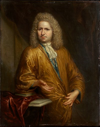 Portret mężczyzny (Rudolf van Loen) autorstwa Arnold Houbraken