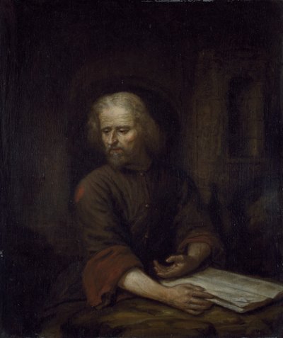 Św. Hieronim (olej na panelu) autorstwa Arnold Houbraken