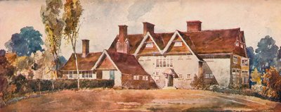„Dom w Harrow Weald”, ok. 1900 r. autorstwa Arnold Mitchell
