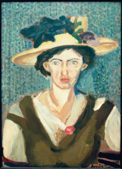 Marie Pappenheim autorstwa Arnold Schönberg