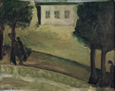 nocny krajobraz autorstwa Arnold Schönberg