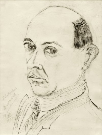 Autoportret autorstwa Arnold Schönberg