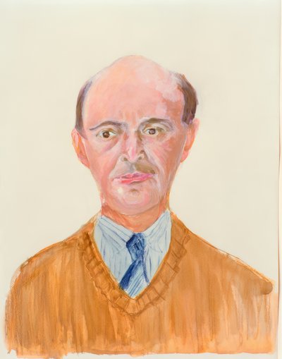 autoportret autorstwa Arnold Schönberg