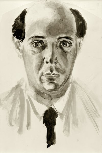 autoportret autorstwa Arnold Schönberg