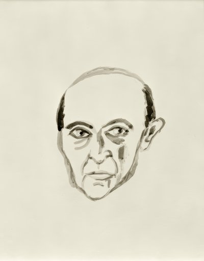 autoportret autorstwa Arnold Schönberg