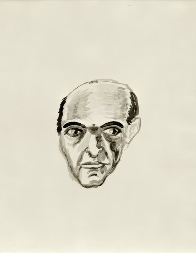 autoportret autorstwa Arnold Schönberg