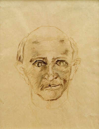 autoportret autorstwa Arnold Schönberg