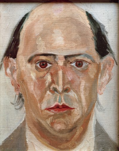 autoportret autorstwa Arnold Schönberg