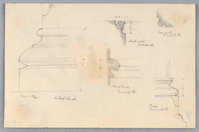Detale architektoniczne autorstwa Arnold William Brunner