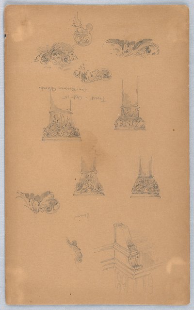 Detale architektoniczne autorstwa Arnold William Brunner