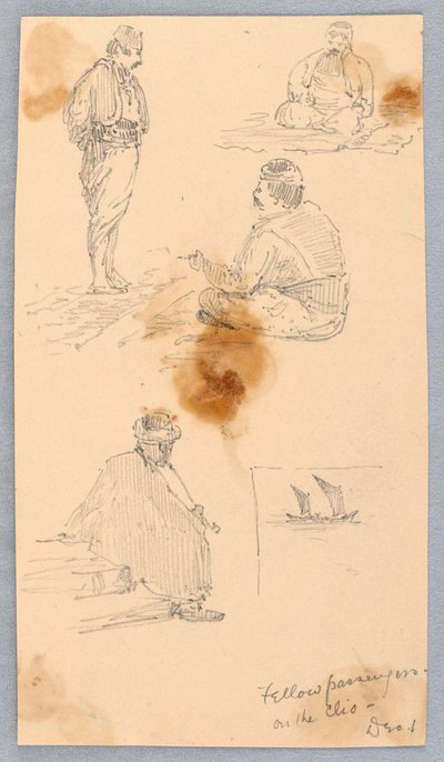 Współpasażerowie w Cleo autorstwa Arnold William Brunner