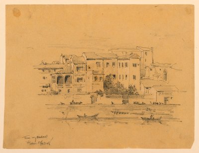 Z mojego okna, Florencja autorstwa Arnold William Brunner