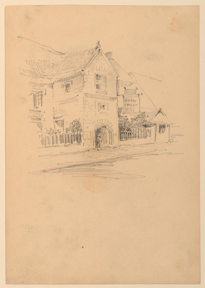 Dom na ulicy autorstwa Arnold William Brunner