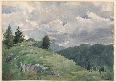 Krajobraz autorstwa Arnold William Brunner