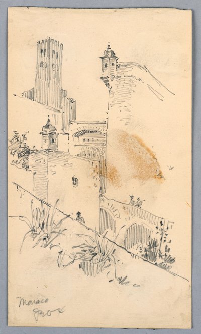 Monako autorstwa Arnold William Brunner