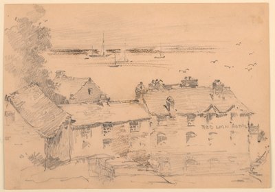 Hotel Red Lion autorstwa Arnold William Brunner