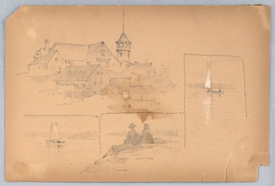 Szkice w Marlborough autorstwa Arnold William Brunner