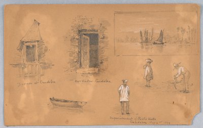 Szkice w Canebec autorstwa Arnold William Brunner