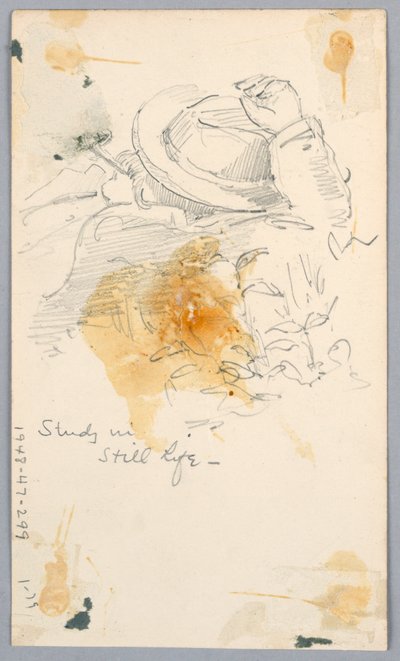 Studiuj z martwą naturą autorstwa Arnold William Brunner