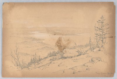 Widok z Zielonej Góry autorstwa Arnold William Brunner
