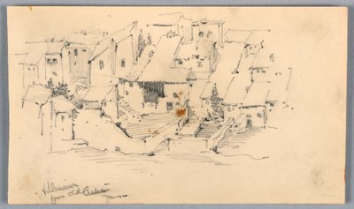 Villeneuve ze Starego Château autorstwa Arnold William Brunner
