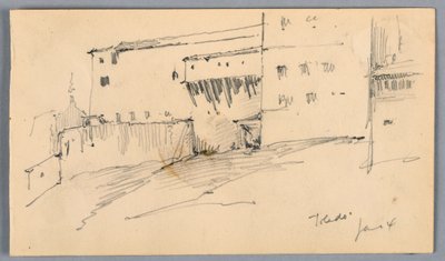 Mury w Toledo autorstwa Arnold William Brunner