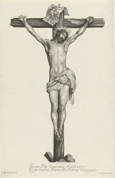 Chrystus na krzyżu autorstwa Arnold de Jode