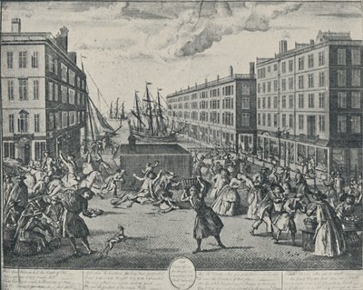 „Humory z Billingsgate, 1736”, 1920 autorstwa Arnoldus van Haecken
