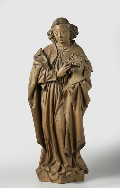 Anioł z Arma Christi, ok. godz. 1480 (dąb) autorstwa Arnt von Zwolle