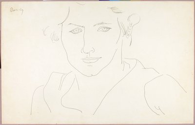 Głowa autorstwa Arshile Gorky