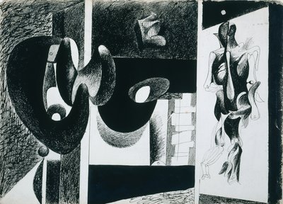 Noc, Enigma i Nostalgia autorstwa Arshile Gorky