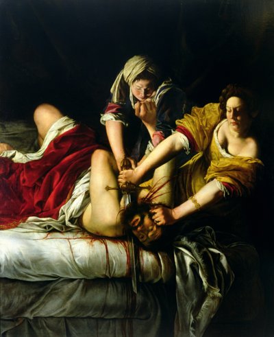 Judyta i Holofernes autorstwa Artemisia Gentileschi