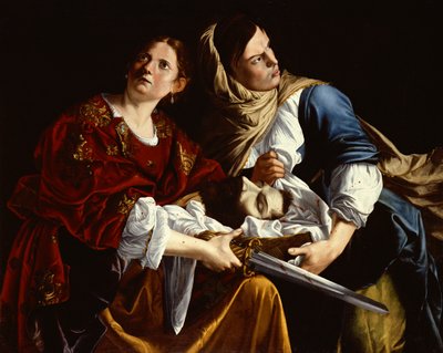 Judyta i jej służąca z głową Holofernesa (olej na płótnie) autorstwa Artemisia Gentileschi