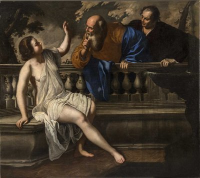 Zuzanna i starsi, 1652 autorstwa Artemisia Gentileschi