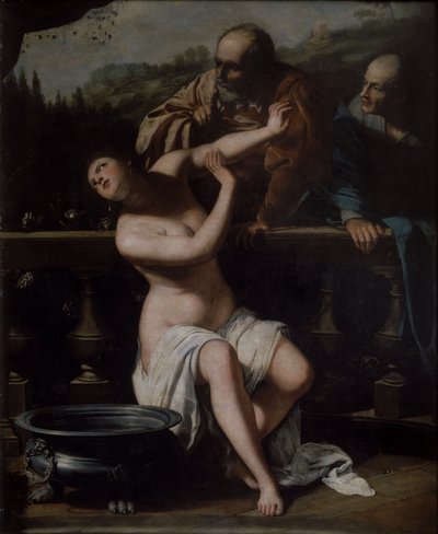 Zuzanna i Starsi autorstwa Artemisia Gentileschi