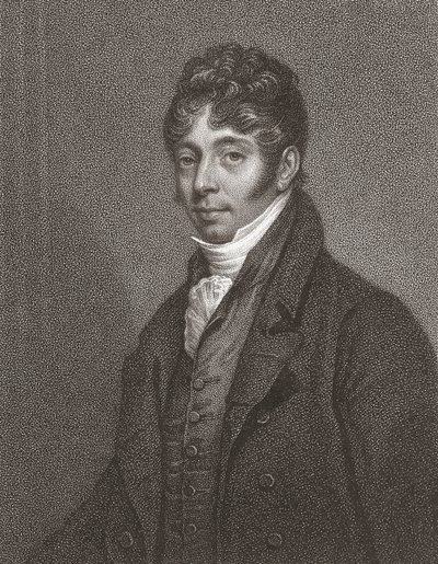 Johna Cunninghama Saundersa. Portret. (wydrukować) autorstwa Arthur (after) Devis