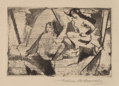 Zjawa autorstwa Arthur B. Davies