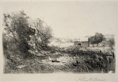 Duck Pond autorstwa Arthur B. Davies