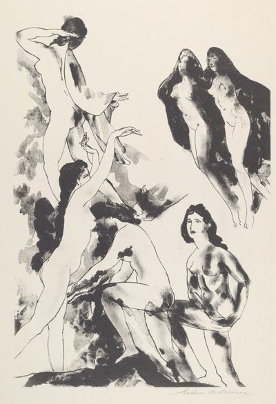 Wolne od chmur autorstwa Arthur B. Davies