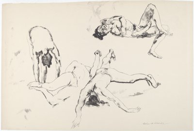Mężczyźni w agonii autorstwa Arthur B. Davies
