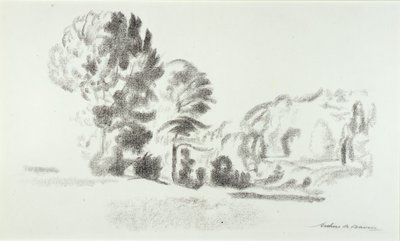 Brzeg jeziora Rockland autorstwa Arthur B. Davies